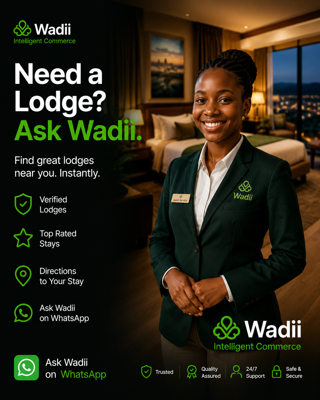 Need a Hotel? Ask Wadii