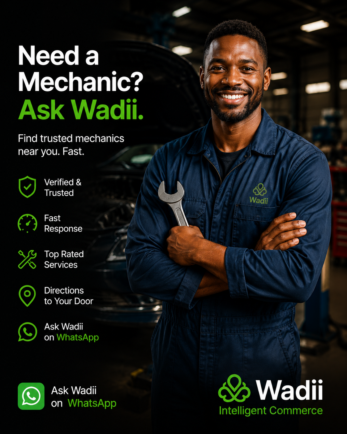 Need a Mechanic? Ask Wadii