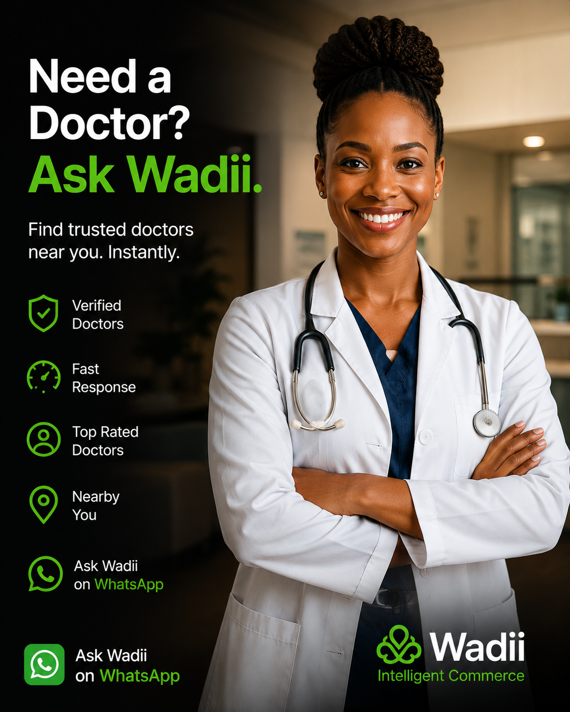 Need a Doctor? Ask Wadii