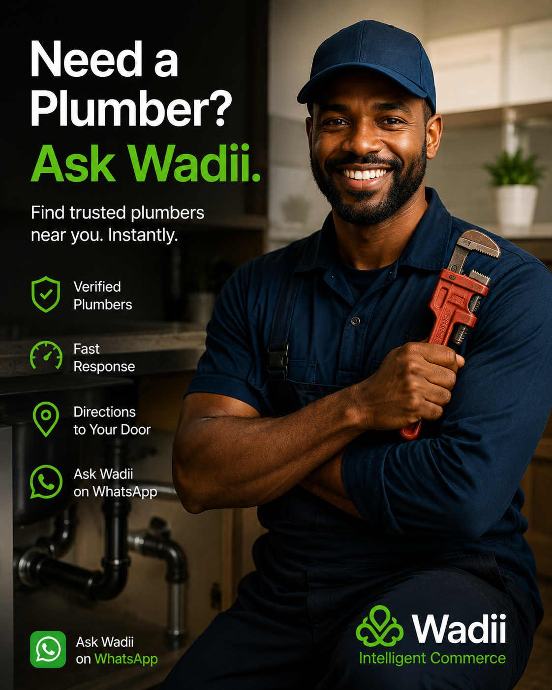Need a Plumber? Ask Wadii